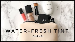 REVIEW CHANEL LES BEIGES WaterFresh Tint  Full Day Wear Test [upl. by Wendelin]