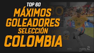 Máximos Goleadores Selección Colombia [upl. by Schild159]