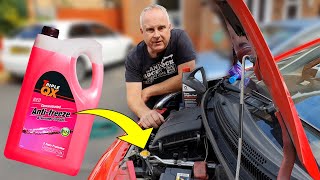 How to Change YOUR Cars Coolant Fluid with a Full Coolant Flush [upl. by Trebloc]