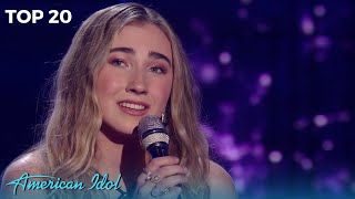 Allegra Miles Gives A BREATHTAKING PERFORMANCE  Best Of The Evening on Idol [upl. by Katerina648]