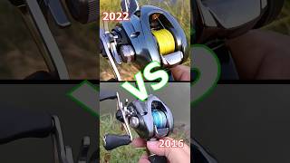 2016 VS 2022 Shimano Aldebaran BFS shimanoreels [upl. by Yssirhc]