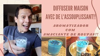 Comment faire un diffuseur maison avec de lassouplissant diffuseurmaison recettesfaciles [upl. by Brendin578]