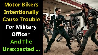 What Happens When Motor Bikers Mess with the Wrong Military Officer [upl. by Yaron]