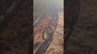 Sending a very steep roller at lynn woods mtb mountainbikelifestyle mountainbiking mtbfun [upl. by Uht]