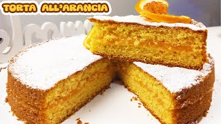 Se hai le arance devi assolutamente fare questa torta👍😋FACILE E VELOCE🤤👌 [upl. by Hgielyak]