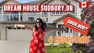 My Dream House SUDBURY  Exploring Sudbury City  Affordable Living in Canada MaalaSami [upl. by Notsgnal]