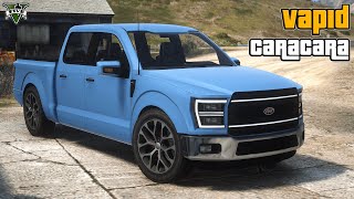 2022 Vapid Caracara Ford F150  GTA V Lore Friendly Car Mods  PC [upl. by Libnah863]