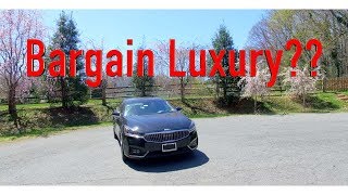 2018 Kia Cadenza Review The Bargain Luxury Barge You Need [upl. by Desta427]