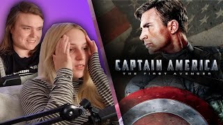 Captain America The First Avenger  First Time Watching the MCU  Movie Reaction [upl. by Nylesoj11]