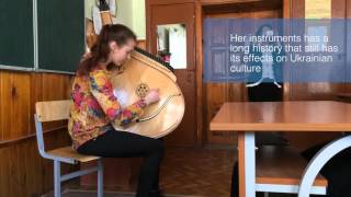 The Bandura a Ukrainian instrument [upl. by Kerby]