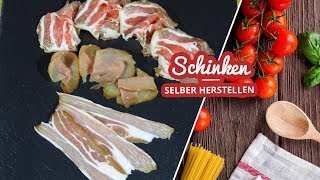 Schinken selber machen [upl. by Zeuqirdor]