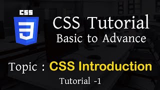 13 CSS tutorial1 Introduction  Unique IT Pro [upl. by Gylys]