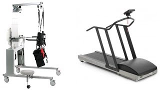 Systems for dynamic unloading Eleveo amp Reha Axelero  medical treadmill [upl. by Konrad]