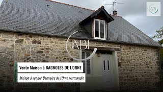 Vente Maison à BAGNOLES DE LORNE NORMANDIE 4 pièces  137000 € [upl. by Bocock597]