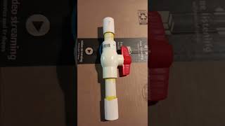 CPVC Ball valve Quater turn Leak and replacement hot water heater [upl. by Ireva]