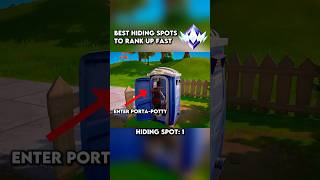 Best hiding spots for ranked fortnite fortniteshorts fortniteitemshop [upl. by Aratahc]