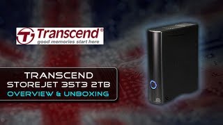 Transcend Storejet 35T3 2TB Unboxing amp Overview First Look [upl. by Airres470]