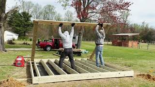 Picnic Shelter Build [upl. by Lasky]