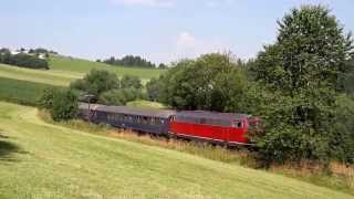 216 224 auf Lastprobefahrt nach Freyung [upl. by Seyler906]