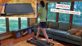 UPREIGN 3 in 1 Under Desk Treadmill quiet and efficient treadmill walkingpad underdesktreadmill [upl. by Coonan857]