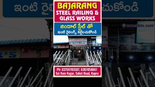 Modern Railing amp Glass Solutions  Bajaarang Steel Works [upl. by Nmutua]