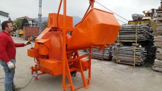 Betoniera ad inversione di marcia SILLA BIR 330ID – Reversing drum mixer SILLA BIR 330ID [upl. by Almap883]