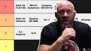 SARMS Tier List💪🏽 Ranking the best and worst sarms for gaining muscle [upl. by Gabler]