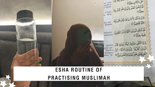 Evening routine maghreb to easha vlog muslimah muslimgirl [upl. by Alan]