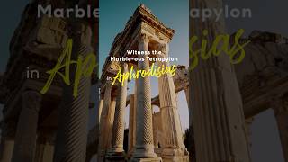 Witness the Marbleous Tetrapylon in Aphrodisias ✨ GoTürkiye [upl. by Gillette]