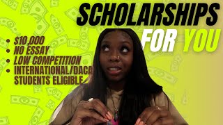 Scholarships EVERYONE must apply to  scholarships for international college HS grad students [upl. by Varipapa]