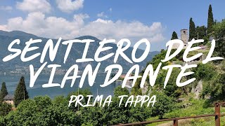 Sentiero del Viandante  Prima tappa Lago di Como [upl. by Severson]