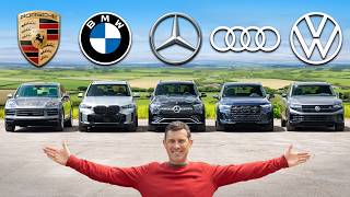 BMW vs Porsche vs Mercedes vs Audi vs VW Qual é o melhor [upl. by Apthorp]