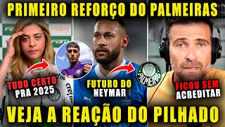 LEILA FALOU ISSO SOBRE O NEYMAR  É INFORMAÇÃO PILHADO ASSUSTADO COM O NOVO REFORÇO DO PALMEIRAS [upl. by Gilpin]