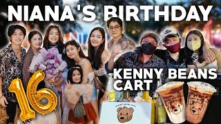 KENNY CART NIANA’S BIRTHDAY unboxing yarn  Chelseah Hilary [upl. by Adneral564]