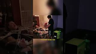 Kid Ties Up Dad and Eats HIS Food Violette1st [upl. by Negah]