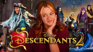 is DESCENDANTS 2 the BEST Disney Movie FIRST TIME watching [upl. by Akemaj512]