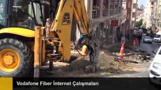 Vodafone Fiber İnternet Çalışmaları [upl. by Nairahcaz]