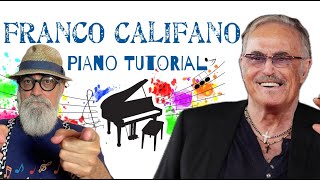 Tino Carugati Lezione di Piano n582 Franco Califano quotUn tempo piccoloquot pianotutorial [upl. by Anawt]