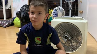 Como limpar o Ventilador circulador de ar uruguaio PUNKTAL [upl. by Yssej]