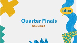 WSDC 2022  Quarter Final  Ireland v Hong Kong [upl. by Mastic600]