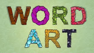 How to make Word Art out of Word Art [upl. by Elesig941]