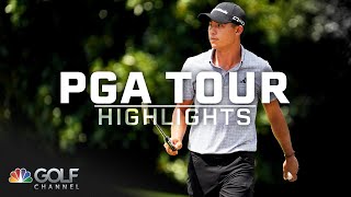 2024 Tour Championship Round 2  PGA Tour Highlights  Golf Channel [upl. by Brand]