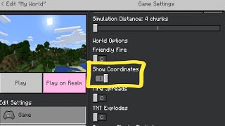 How To Enable Coordinates In Minecraft TrialMinecraft Trial Me Coordinates On Kaise Kre [upl. by How]