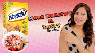 Healthy Breakfast with Weetabix  Recipe  2 [upl. by Nnylaehs]