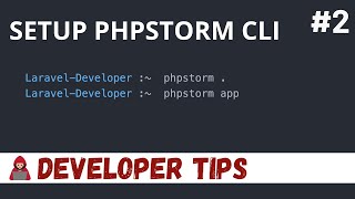 How to setup phpstorm cli  How to run phpstorm via cli [upl. by Herstein]