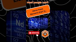 Guess these Elements Part 2 TiEBREAKER quiz elements science education challenge [upl. by Berkow]