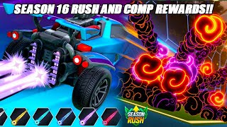 NEW Season 16 Season Rush amp Competitive Rewards  Rocket League Update [upl. by Diahann]