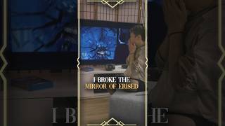 I broke the Mirror of Erised😶⚡️ harrypotter vfx skit [upl. by Llenod]