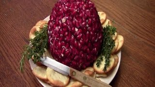 Pomegranate Italian Cream Cheese Ball [upl. by Eireva994]