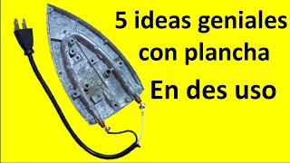 5 inventos con plancha de ropa en des uso video 2 de 2 final [upl. by Annyl]